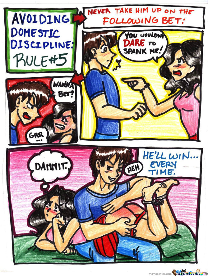 Spankart domestic discipline